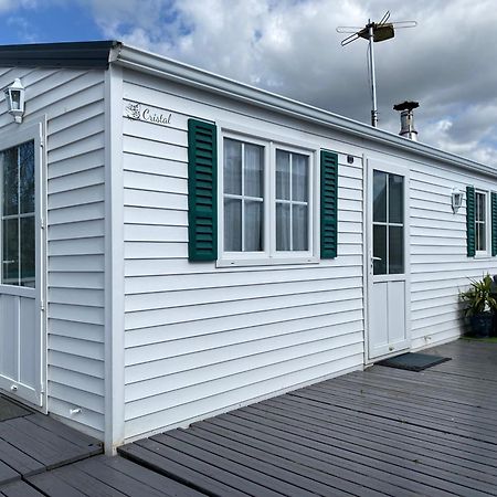 Mobil Home Cristal Biville-sur-Mer Buitenkant foto
